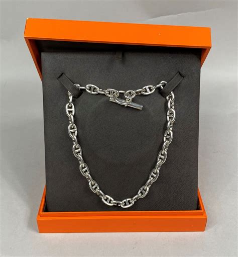 collier hermes chaine d'ancre moyen modele|Collier Chaîne d'ancre, moyen modèle .